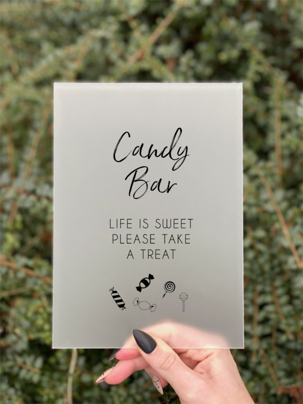 simplicity candybar skilt dreng konfirmation