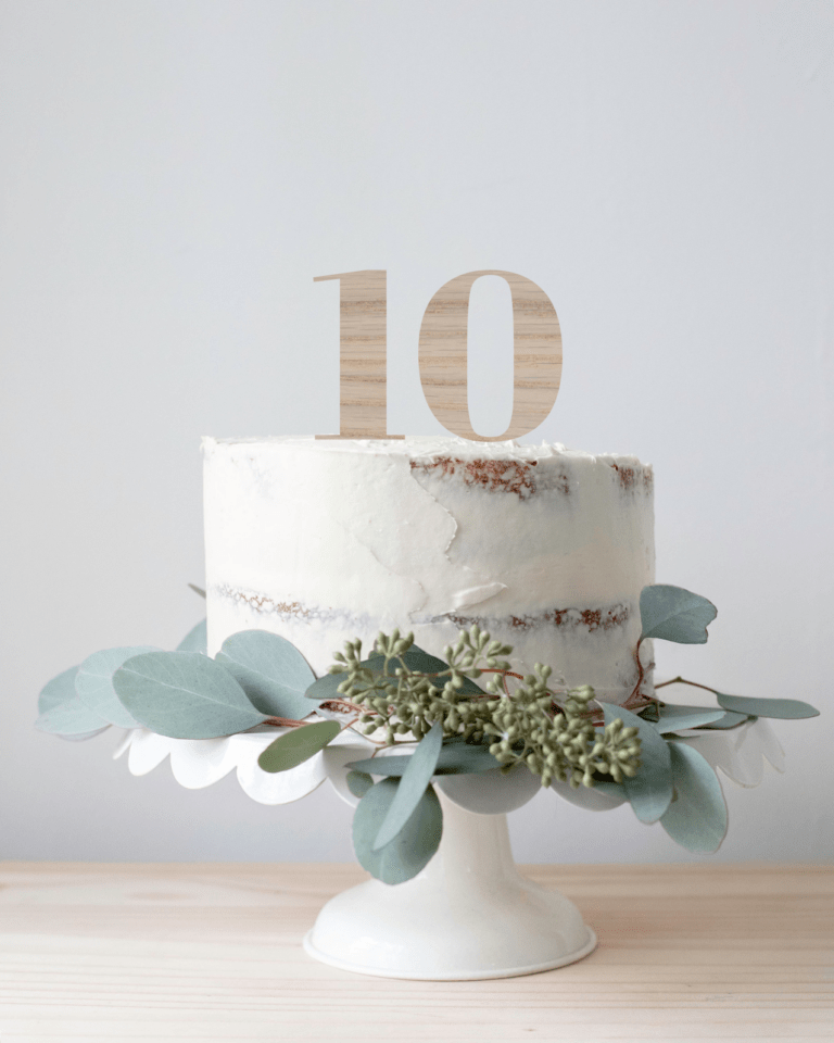 tal til kagen 10 år fødselsdag